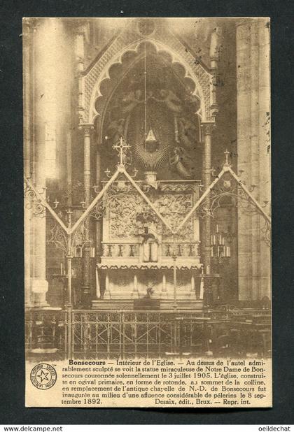 24079  CPA Notre Dame de Bonsecours à Condé sur Escaut   1930  TB