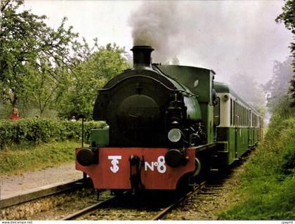 CPSM Transvap Chemin de Fer Touristique de la Sarthe Gare de Connerre Beille Connerre Locomotive 020