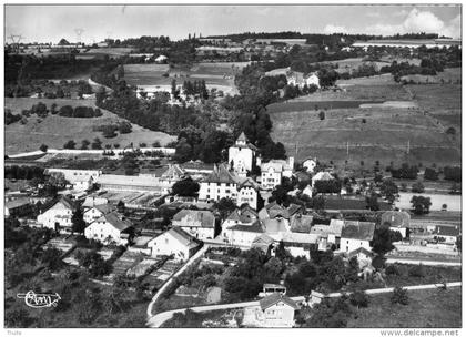 CONTAMINE-SUR-ARVE VUE AERIENNE AU FOND LA COLONIE "LA JONQUILLE"