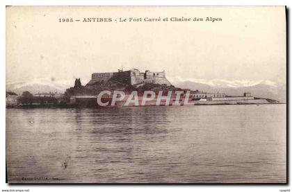 CPA Contes Le Fort Carre et chaine des Alpes