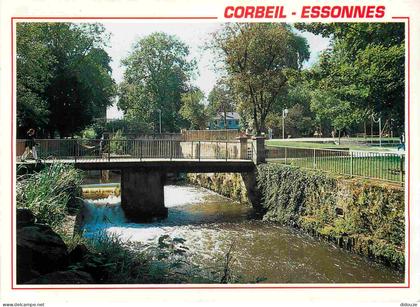 Carte Postale - 91 - Corbeil-essonnes - Passerelle sur l'Essonne -  -  -  -  - CPM -  -  - Voir Scans Recto-Verso
