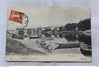 Corbeil, le pont, Essonne 91