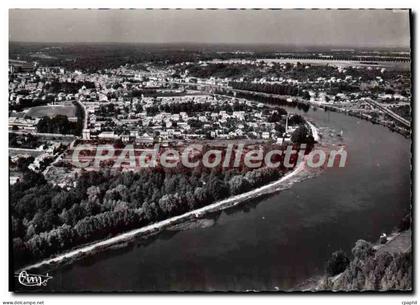CPSM Corbeil Essonnes Vue Aerienne La Courbe De La seine