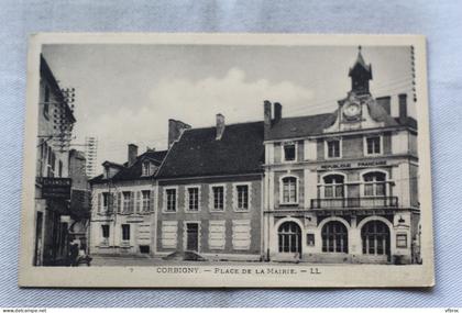 Corbigny, place de la mairie, Nièvre 58