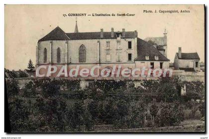 CPA Corbigny L'Institution Du Sacre Coeur