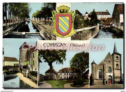 CPSM Corbigny Les Promenades