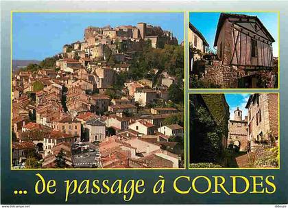 81 - Cordes - Multivues - CPM - Voir Scans Recto-Verso