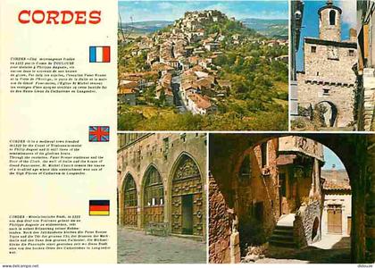 81 - Cordes - Multivues - CPM - Voir Scans Recto-Verso