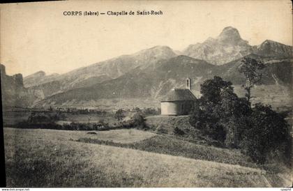 CPA Corps Chapelle De Saint Roch