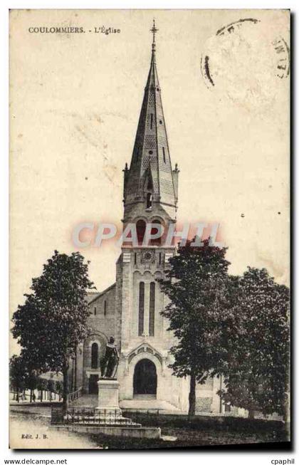 CPA Coulommiers L'Eglise