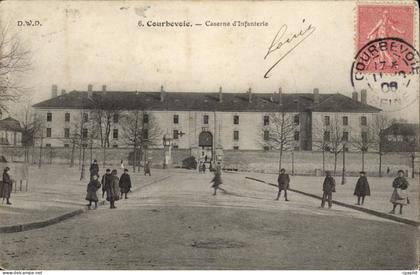Courbevoie CPA Caserne d'infanterie