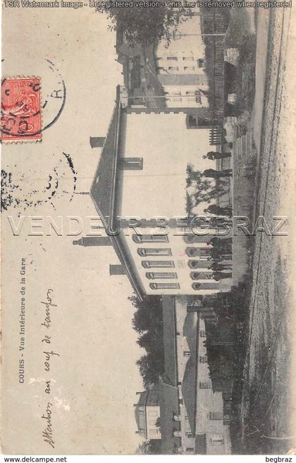 COURS     LA GARE    TRAIN