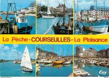 14 - Courseulles sur Mer - Multivues - Bateaux - CPM - Voir Scans Recto-Verso