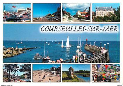 14 - Courseulles sur Mer - Multivues - Jetée - CPM - Voir Scans Recto-Verso