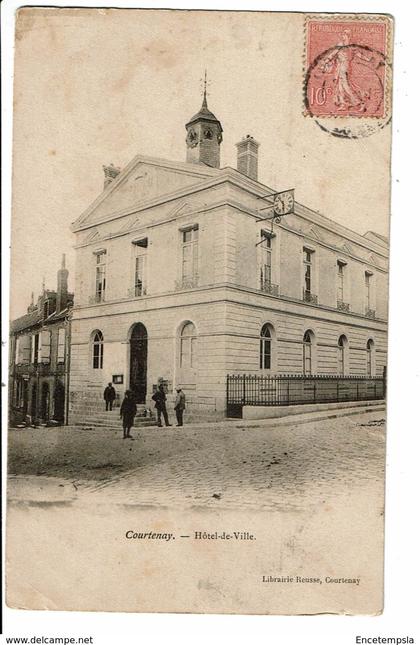 CPA-Carte Postale-France- Courtenay- Hôtel de Ville  en 1905- VM6734