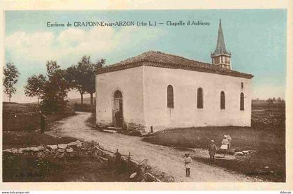 Carte Postale Ancienne - 43 - Craponne-sur-arzon - Chapelle d aubissou - Animée - CPA - Voir Scans Recto-Verso