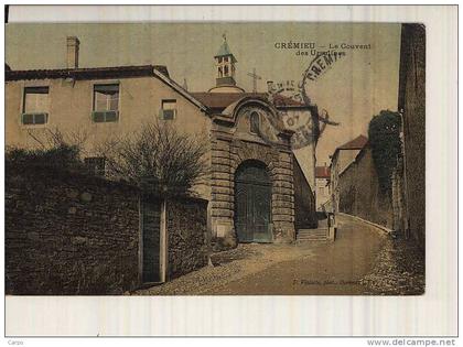 CRÉMIEU. - Le couvent des Ursulines.