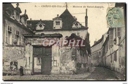CPA Crepy En Valois Maison de Saint Joseph