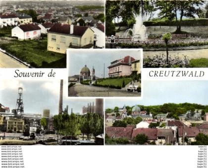 1 cpsm Souvenir de Creutzwald