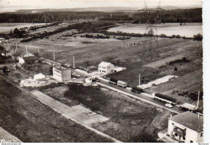 Creutzwald vue aérienne Poste Frontière Douanes