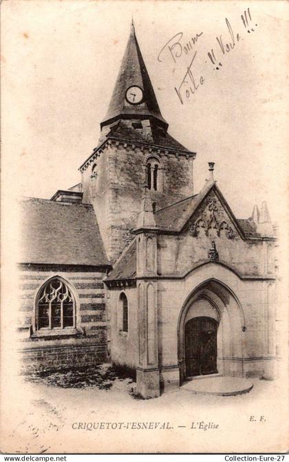 (22/12/25) 76-CPA CRIQUETOT L'ESNEVAL