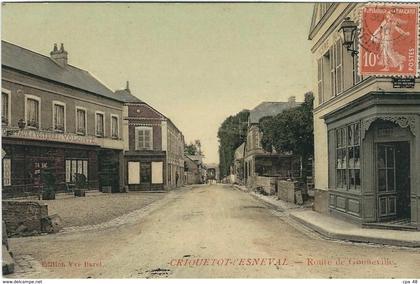 SEINE MARITIME : Criquetot- l'esneval, Route de gonneville
