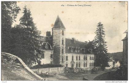 Creuse- Château de Crocq
