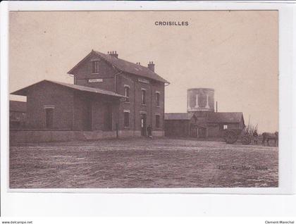 CROISILLES: la gare - très bon état