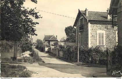 - essonne -ref-A699- crosnes - crosne - rue des vignes - villa " fran ....(?) - villas - carte bon etat -