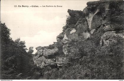 En Berry - Culan - Les Rochers du Breux - CPA