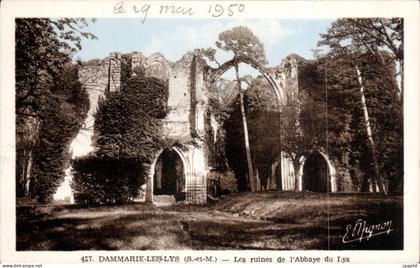 Dammarie les Lys - Les Ruines de l Abbaye - CPA