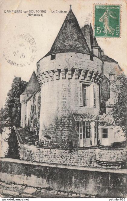 dampierre sur boutonne le chateau