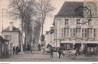 VIENNE  DANGE- SAINT ROMAIN   avenue de saint Romain