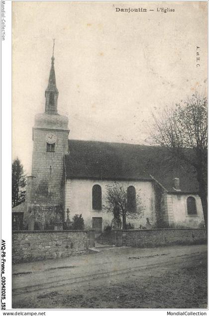 AVQP8-0513-90 - DANJOUTIN - L'église