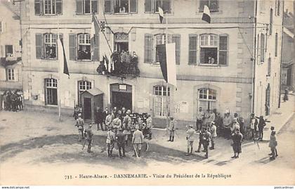 DANNEMARIE - Visite du Président de la République Poincaré - Ed. Chadourne