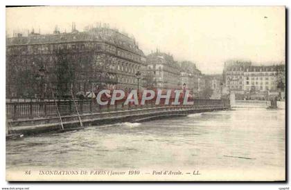 CPA Inondations De Paris Janvier 1910 Pont d'Arcole