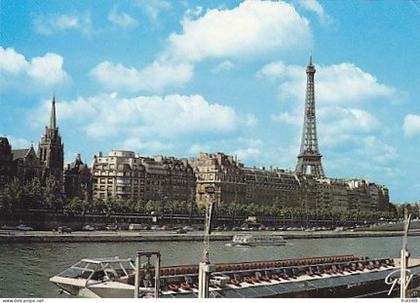 AK 204133 FRANCE - Paris - La Seine, le quai d'Orsay et la tour Eiffel