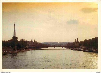 Carte Postale - 75 - Paris - La Seine et ses bords - Coucher de Soleil - CPM - Voir Scans Recto-Verso - Poscard - Carta
