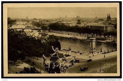 Perspective sur la Seine