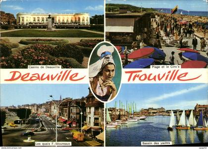 CPSM Deauville Trouille