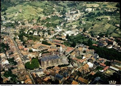 CPA Decazeville Aveyron Vue generale aerienne