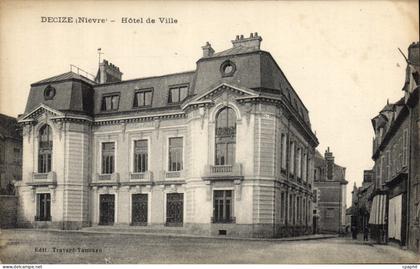 CPA Decize hôtel de ville