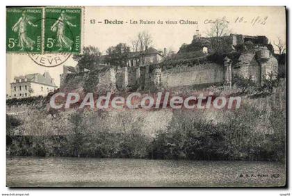 CPA Decize Les Ruines Du Vieux Chateau