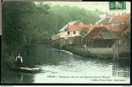 Carte Postale - France - Denain - Paysage (Un coin du Vieux Denain et bras de l'Escaut) (CP28080OK)