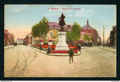 Carte Postale - France - Denain - Place de la liberté (CP27181)