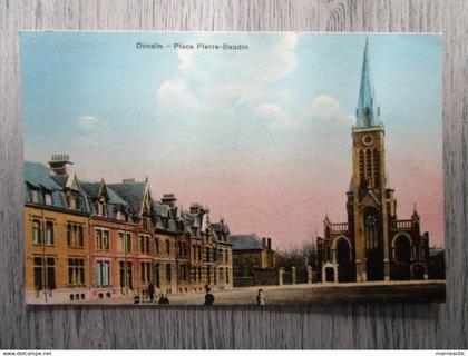 CPA Denain (59) place Pierre Baudin