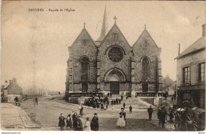 CPA DESVRES Église facade (979781)