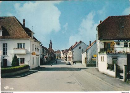 DIEMERINGEN (67) La Grande Rue en 1975  CPSM GF