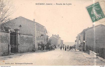 DIEMOZ (Isère) - Route de Lyon