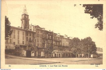 CPA Digne Le Pré de Foire